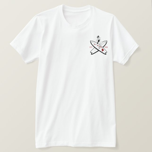 à damiers TWIST HILO TSHIRT (Design devant)
