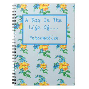 A Day In the Life Of Personalized Daily Journal