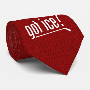 a de la glace ? cravate (hockey)