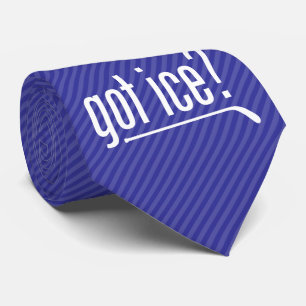 a de la glace ? (hockey) cravate