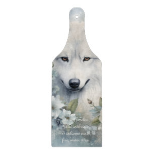 À Découper Créez Votre Propre Planche Florale de Loup Blanc H