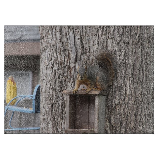 À Découper Planche de coupe d'écureuil (Devant)