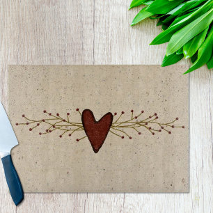 À Découper Planche de coupe en verre coeur Pip Berry