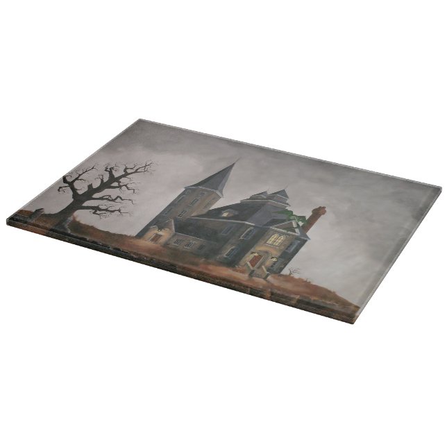 À Découper Planche de coupe en verre de château (Coin)