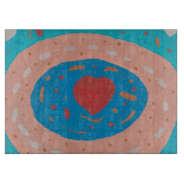 À Découper Planche de découpe Love Circles (Devant)