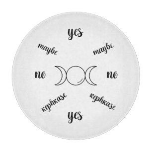 À Découper planche de pendule triple lune divination