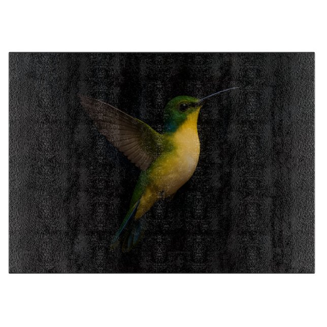 À Découper Planche en verre Black 4 Luxe Oiseau volant (Devant)