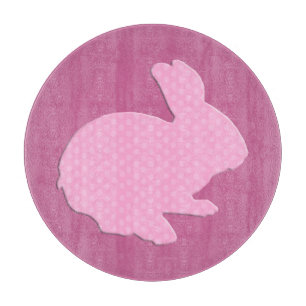 À Découper Planche rose Pointe Silhouette Bunny