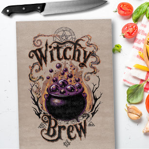 À Découper Thème d'Halloween de planche de sorcière de script