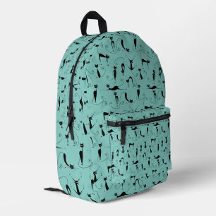 À Dos Imprimé Beaucoup de Black Cats Design BackPack sac
