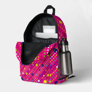 À Dos Imprimé Imprimer le sac de coupe