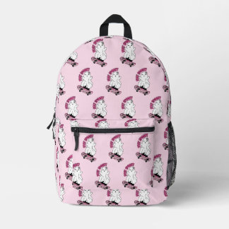 À Dos Imprimé Imprimer le sac de coupe
