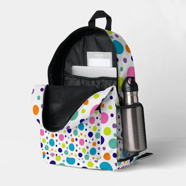 À Dos Imprimé Imprimer le sac de coupe (Coin arrière droit (ouvert))