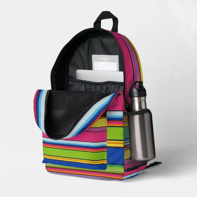 À Dos Imprimé Imprimer le sac de coupe (Coin arrière droit (ouvert))