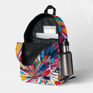 À Dos Imprimé Imprimer le sac de coupe