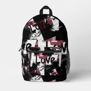 À Dos Imprimé Imprimer le sac de coupe