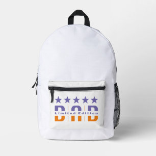 À Dos Imprimé Imprimer le sac de coupe