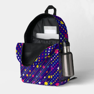 À Dos Imprimé Imprimer le sac de coupe