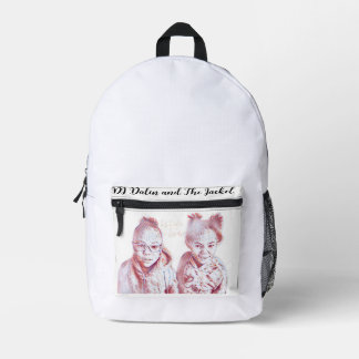À Dos Imprimé Imprimer le sac de coupe