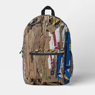 À Dos Imprimé Imprimer le sac de coupe