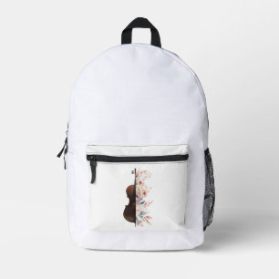 À Dos Imprimé Imprimer le sac de coupe