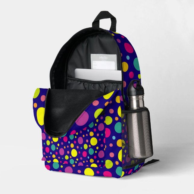 À Dos Imprimé Imprimer le sac de coupe (Coin arrière droit (ouvert))