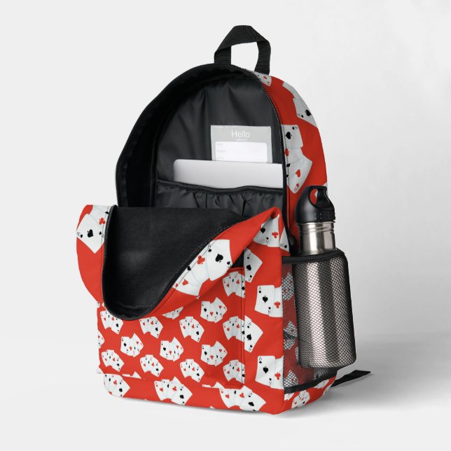 À Dos Imprimé Imprimer le sac de coupe (Coin arrière droit (ouvert))