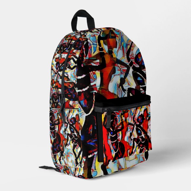 À Dos Imprimé Imprimer le sac de coupe (Coin arrière gauche)