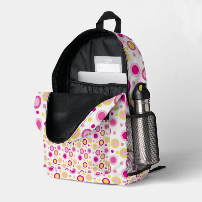 À Dos Imprimé Imprimer le sac de coupe (Coin arrière droit (ouvert))