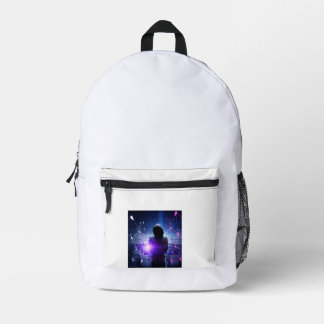 À Dos Imprimé Imprimer le sac de coupe