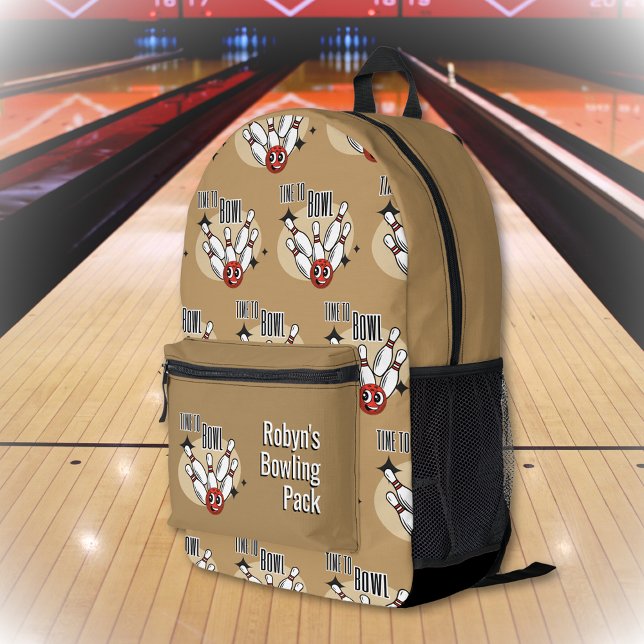 À Dos Imprimé Sac Bowling Personnalisé (Créateur téléchargé)