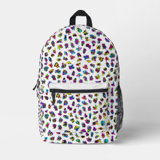 À Dos Imprimé Sac coloré