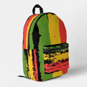 À Dos Imprimé Sac de coupe et de couture en rasta rugueux et rob