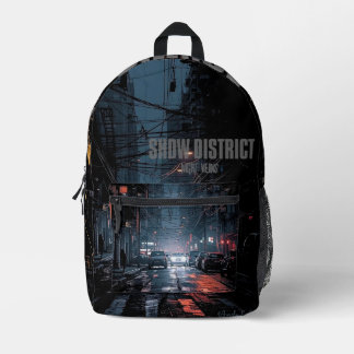À Dos Imprimé Sac Streetwear Souterrain Unisexe