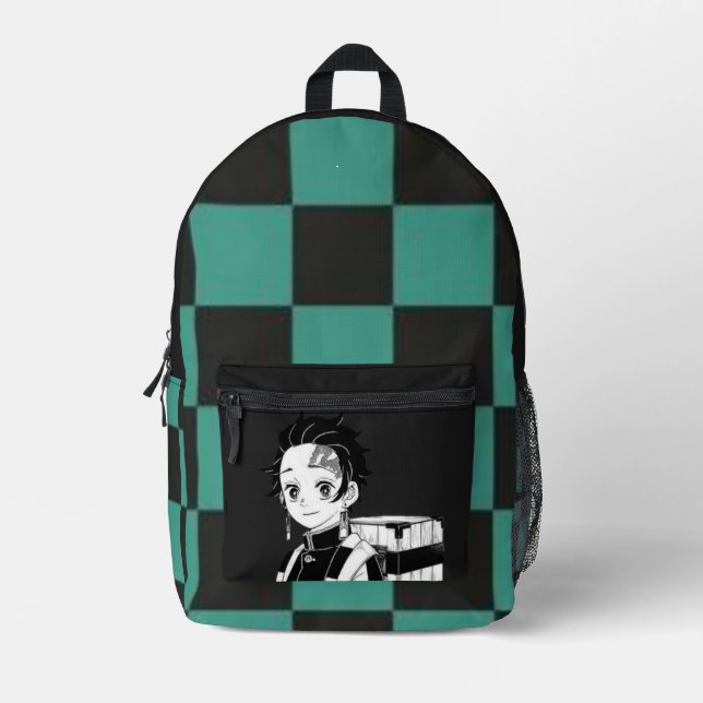 À Dos Imprimé sac tanjiro (Recto)