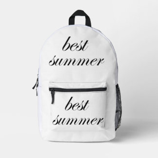 À Dos Imprimé TOPDdesign initial de toile sac de plage Monogramm
