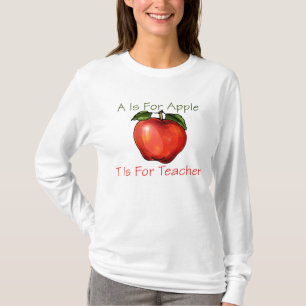 A EST POUR APPLE TEACHERS T-SHIRT