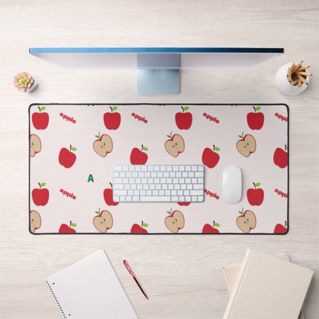 A est pour la pomme rose (Bureau 1)