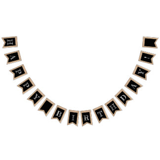 À Fanions Anniversaire fait sur commande de bannière