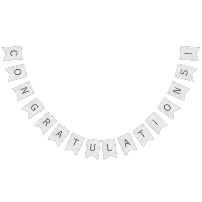 À Fanions Bandeau gris Aquarelle Bannière (Tout)