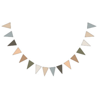 À Fanions Bannière Boho Neutral Bunting