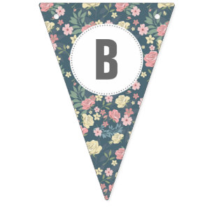 À Fanions Bannière chic minable de baby shower