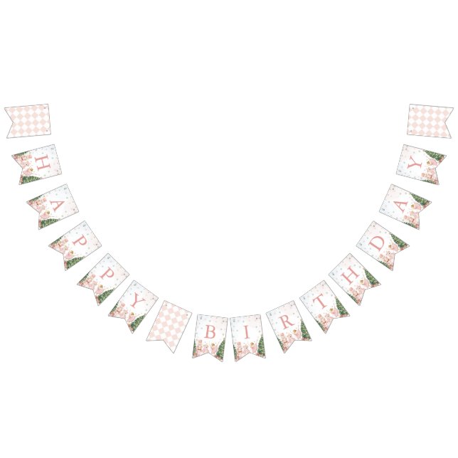 À Fanions Bannière d'anniversaire Casse-Noisette Sugar Plum (Tout)