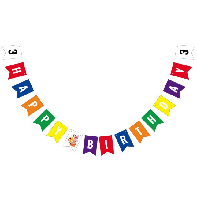 À Fanions Bannière d'anniversaire d'étamine de WordWorld (Tout)