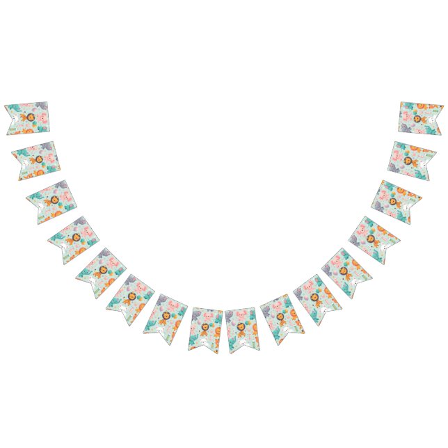 À Fanions Bannière de Bund Parade Animale (Tout)