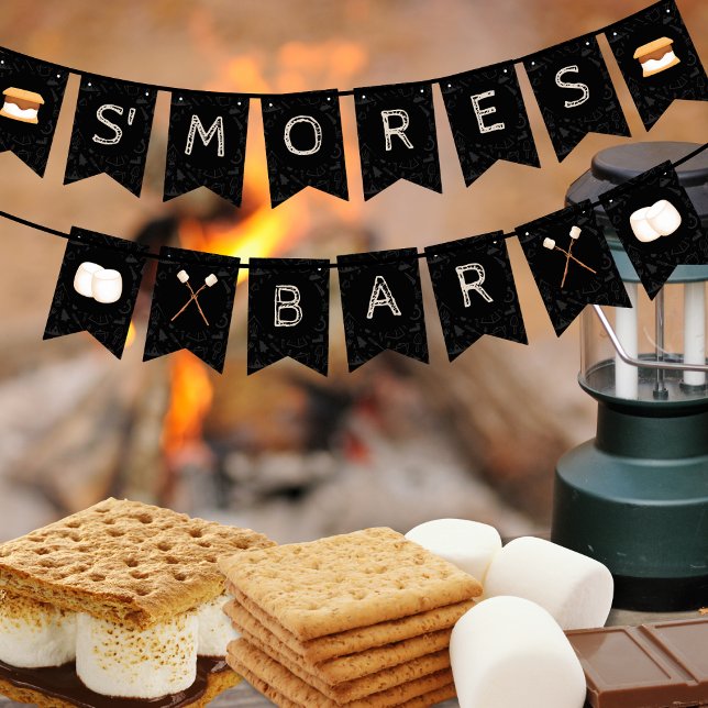 À Fanions Bannière de Bunting Bar S'mores (Créateur téléchargé)