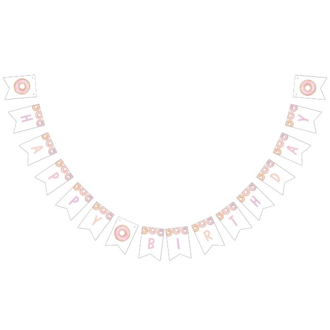 À Fanions Bannière de Bunut Grow Up Happy Birthday Party Bun (Tout)