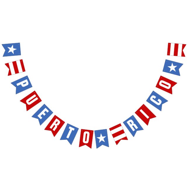 À Fanions Bannière de fête de Porto Rico (Tout)