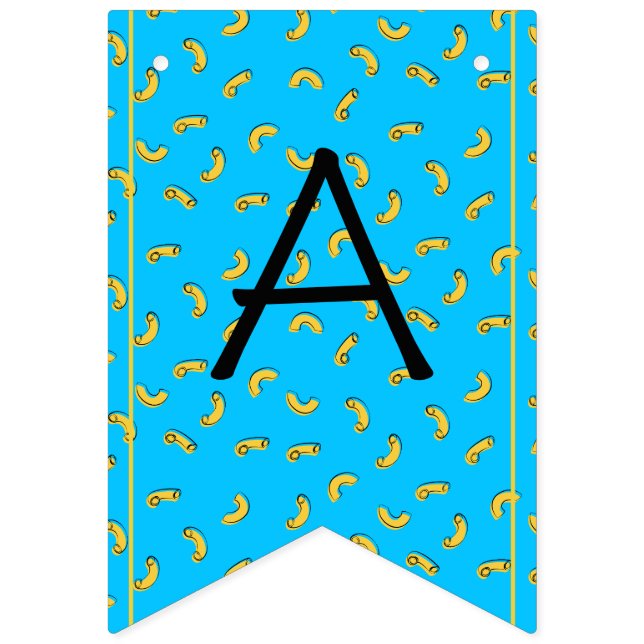 À Fanions Bannière de guirlande Macaroni au Fromage (Premier drapeau)