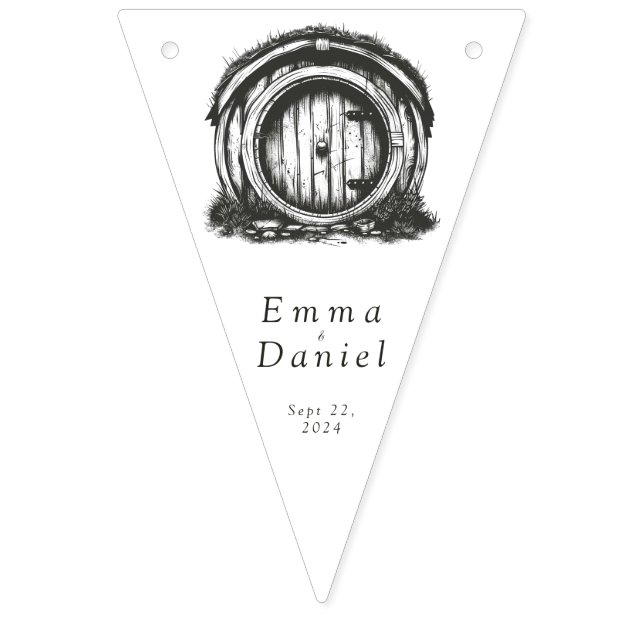 À Fanions Bannière de liage Hobbiton Haven (Premier drapeau)